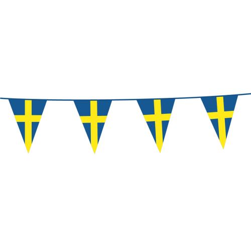 Flaggspel Svenska Flaggan 10m 20x30cm