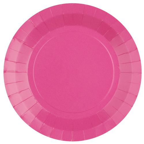 Papperstallrik Rosa 22,5cm
