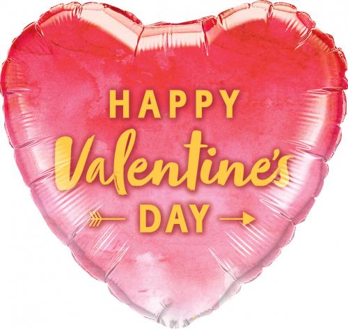 18"  HRT Valentine's day Arrow Gold