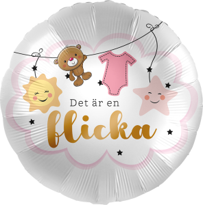 17" (43 cm) Det är en flicka