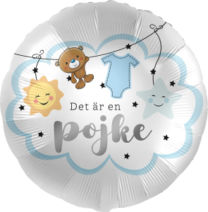 17" (43 cm) Det är en pojke