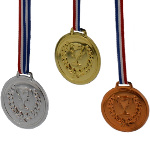 Medaljer 6 st