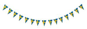Sverige flaggspel 3,6 meter