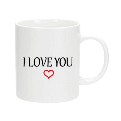 Mugg "I love you"