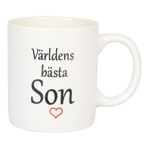 Mugg "Världens bästa son"