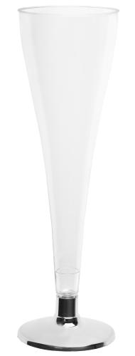 Champagneglas Silverfot