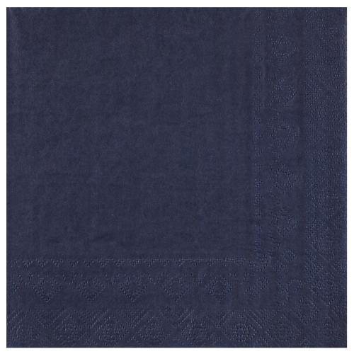 Servett Marinblå 16,5x16,5cm