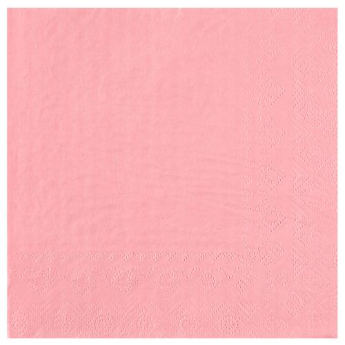 Servett Ljusrosa 33x33cm