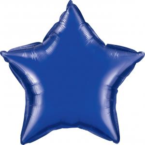 20" (51 cm) Stjärna  Mörkblå