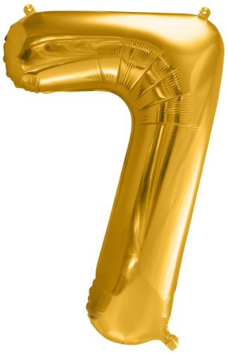 86cm Guld Siffra 7