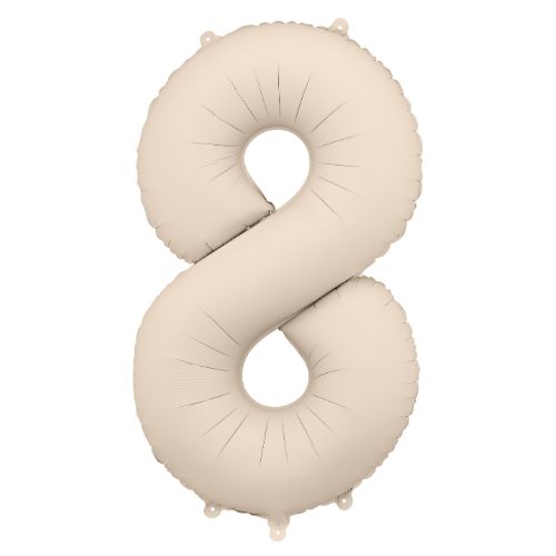 86cm Ljus Beige Siffra 8