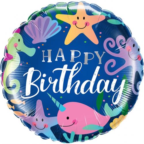 18" Birthday Fun Under The Sea