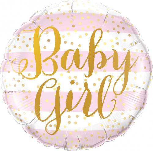 18" Baby Girl Pink Stripes