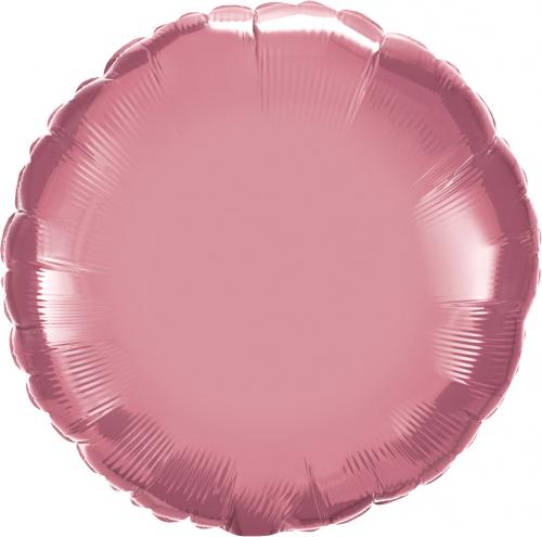 Rund Krom Rosa -S