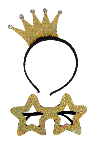 DIADEM MED GLASÖGON