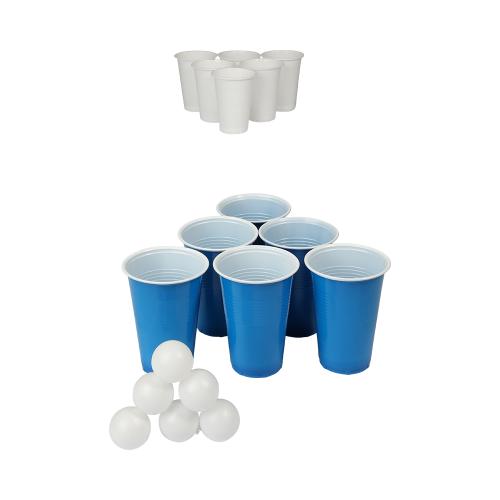 Beer Pong Vit och Blå