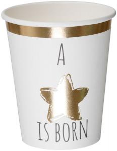 Pappersmugg "A star is born"