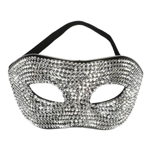 Mask Glittrig Silver