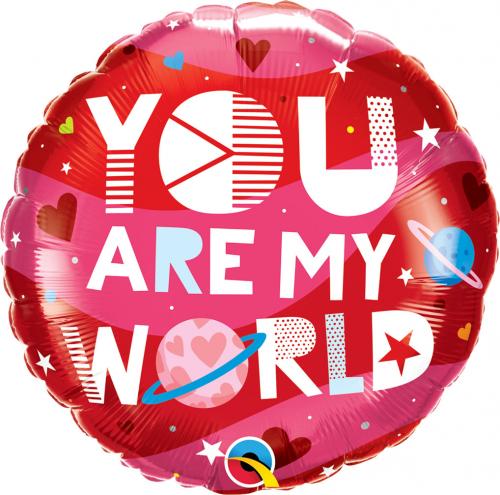 18" You Are My World
