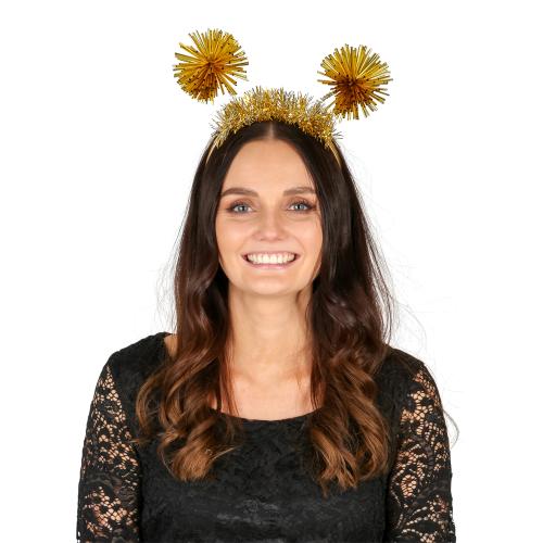 Diadem Pom-pom Boppers guld