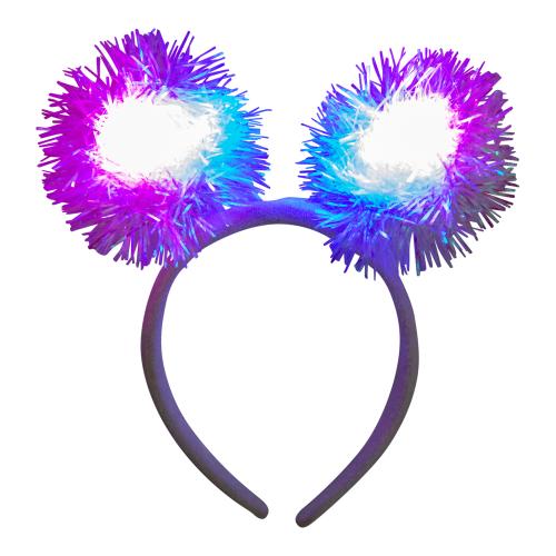Diadem Pom-Pom LED