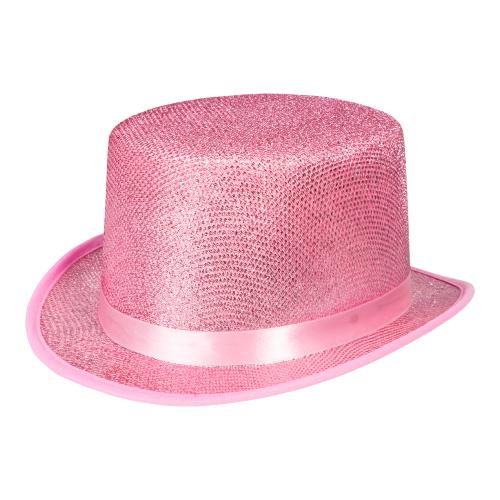 Glitterhatt Rosa