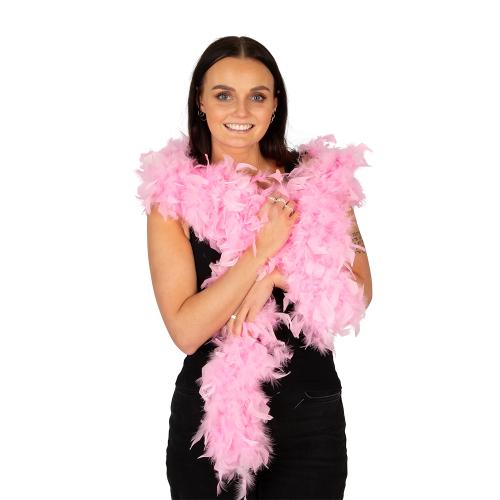 Fjäderboa Rosa