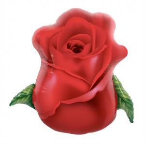 33" (83 cm) Red Rose Bud