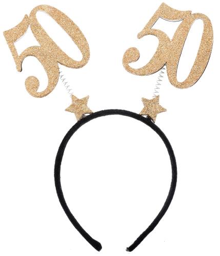 Diadem Glitter 50 År