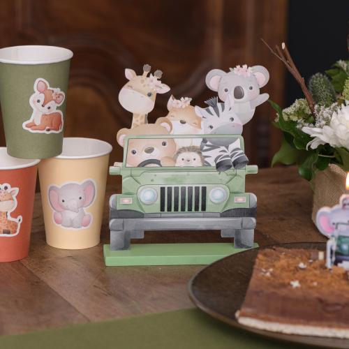 Zoo Bordsdekoration i trä