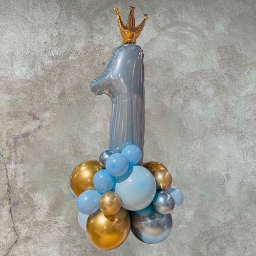 Luftfylld Lillprinsen 1 år