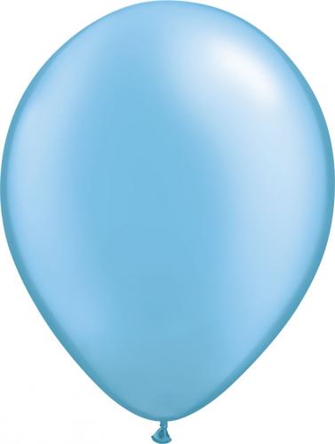 12 cm pärlemo azure ballong 100 pack