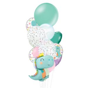 Babysaurus Pastell - Mixbukett Stor