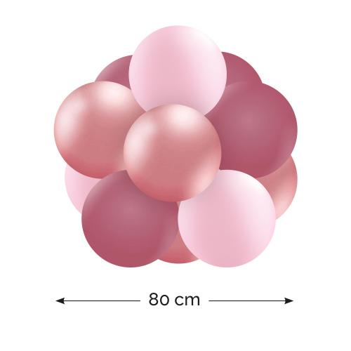 Ballongboll 80 cm Rosa