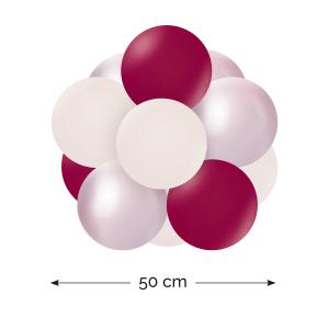 Ballongboll 50 cm Plum