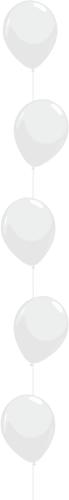Ballonglina 501 - 5st 40cm latex