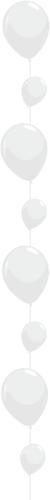 Ballonglina 801 - 4st 28cm, 4st 12cm latex