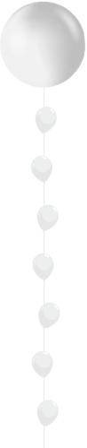 Ballonglina 802 - 1st 60cm, 7st 12cm latex