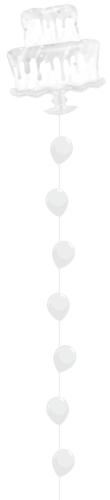Ballonglina Shape - 1st folie, 5-7st 12cm latex