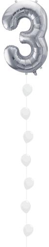 Ballonglina Siffra - 1st folie, 7st 12cm latex