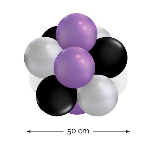 Lutftylld ballongboll 50 cm Halloween