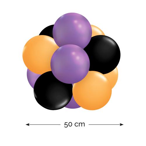 Lutffylld ballongboll 50 cm Halloween