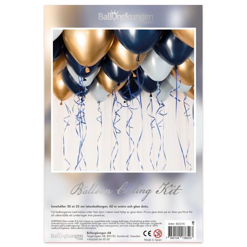 Balloon Ceiling Kit Premium Blue