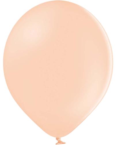 5" (12,5 cm) Pastel Peach Cream (100-pack)