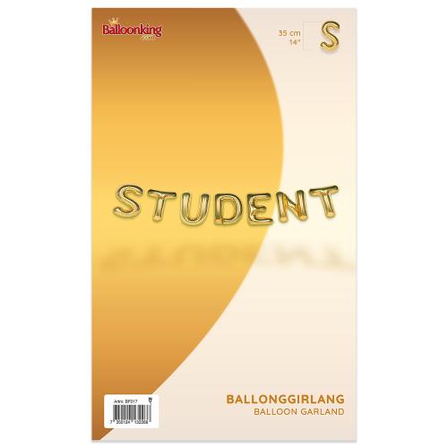 Student Ballongirlang Guld