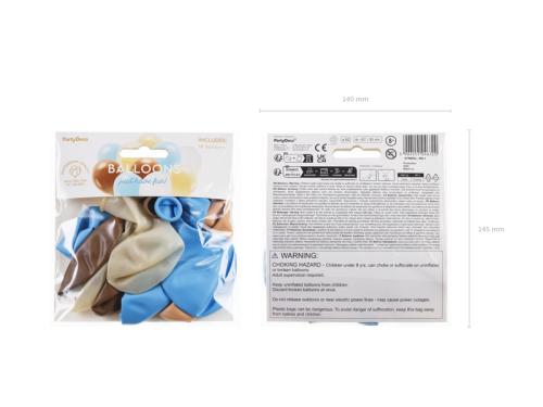 28 cm Latexballonger mix - 10st