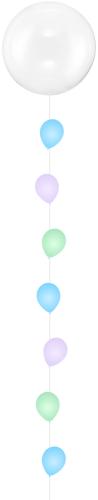 Ballonglina 804 - Bubbla/Sjöjungfru