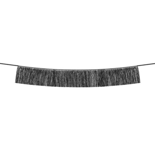 Fringe Garland Black