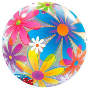 55 cm fantasifulla blommor ballonger styck