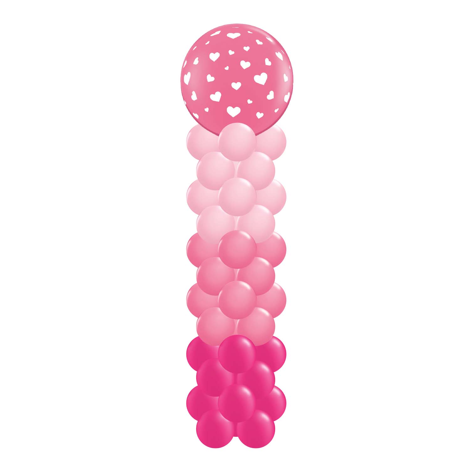 Ballongpelare Alla Hjärtans Dag #1
